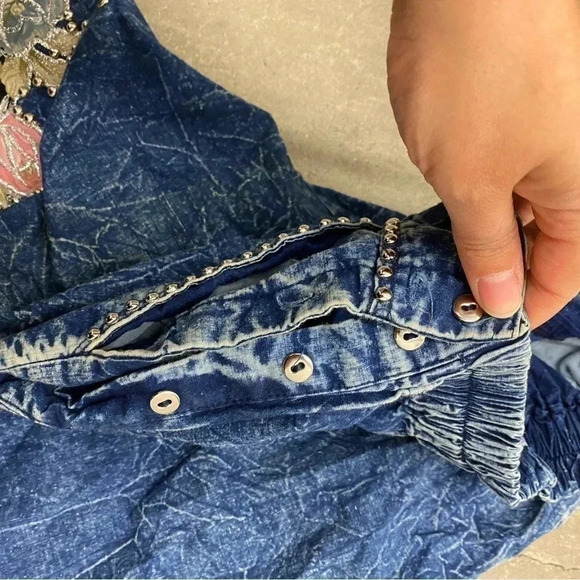 Vintage chambray  bermuda - Picture 3 of 4